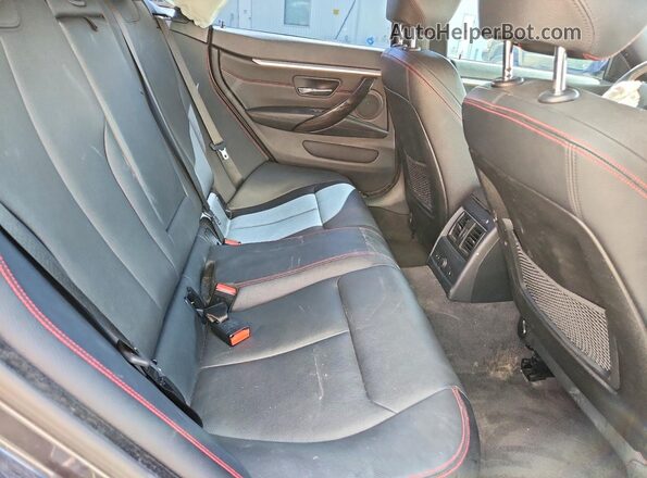 WBA4F7C52HG786495 2017 BMW 4 SERIES Gray Widok tylnych siedzeń