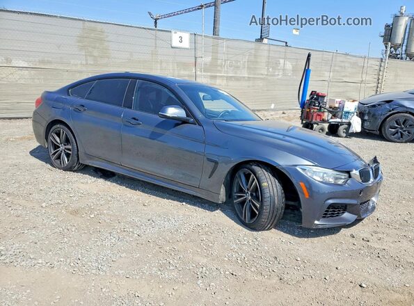 WBA4F7C58HG786162 2017 BMW 4 SERIES Gray Przód prawy