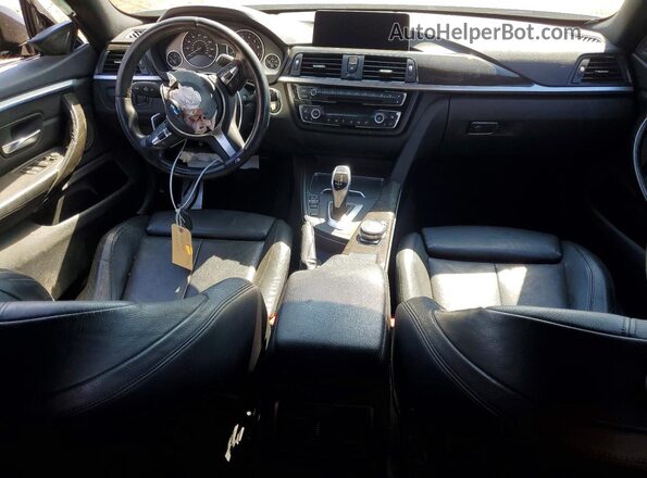 WBA4F7C58HG786162 2017 BMW 4 SERIES Gray Widok deski rozdzielczej