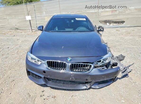 WBA4F7C58HG786162 2017 BMW 4 SERIES Gray Widok z przodu