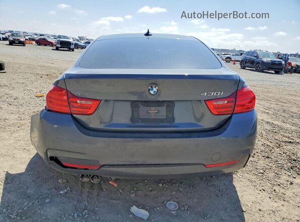 WBA4F7C58HG786162 2017 BMW 4 SERIES Gray Widok z tyłu