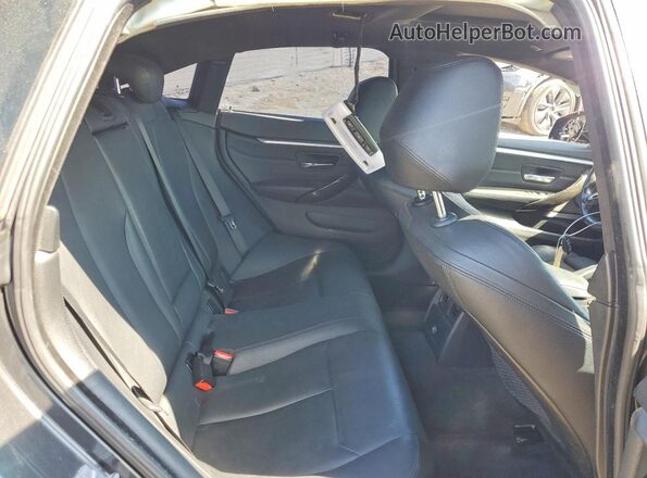 WBA4F7C58HG786162 2017 BMW 4 SERIES Gray Widok tylnych siedzeń
