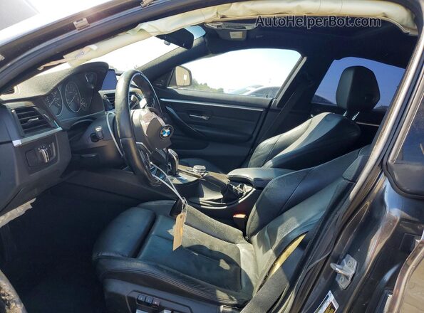 WBA4F7C58HG786162 2017 BMW 4 SERIES Gray Widok wnętrza z przodu