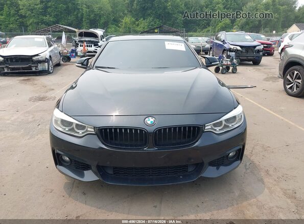 WBA4F9C30HG812084 2017 BMW 4 SERIES Black Widok zestawu wskaźników