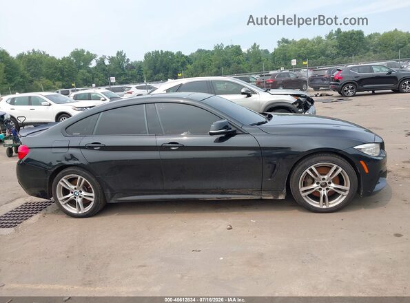 WBA4F9C30HG812084 2017 BMW 4 SERIES Black Widok wnętrza z tyłu