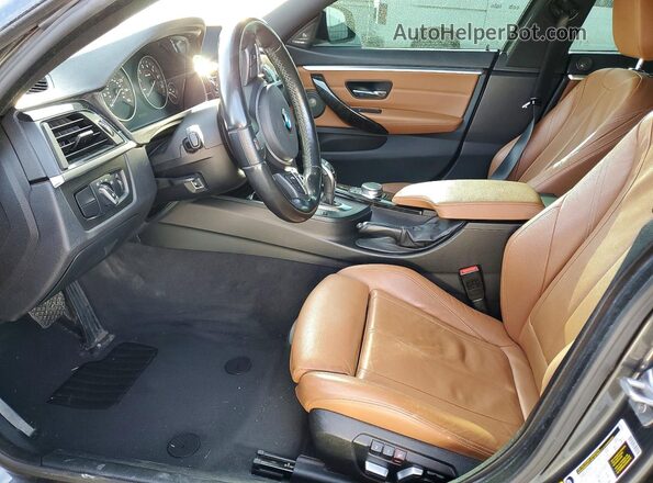 WBA4F9C31HG812756 2017 BMW 4 SERIES Серый Вид салона спереди