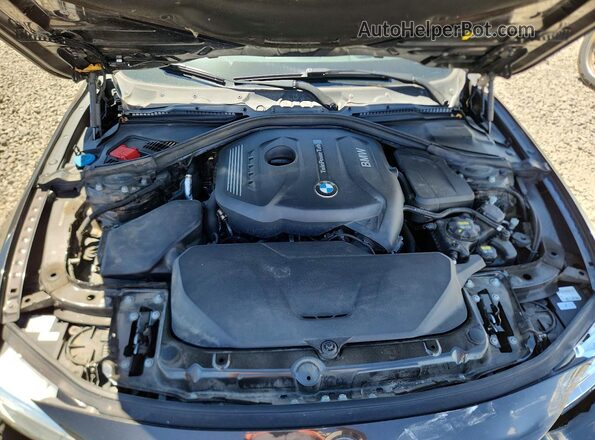 WBA4F9C36HG812736 2017 BMW 4 SERIES Charcoal Rear interior view