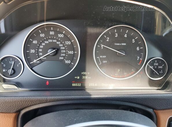 WBA4F9C56HG440381 2017 BMW 4 SERIES Белый Вид щитка приборов