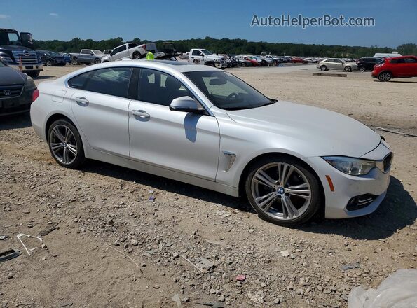 WBA4F9C56HG440381 2017 BMW 4 SERIES Белый Передняя правая четверть