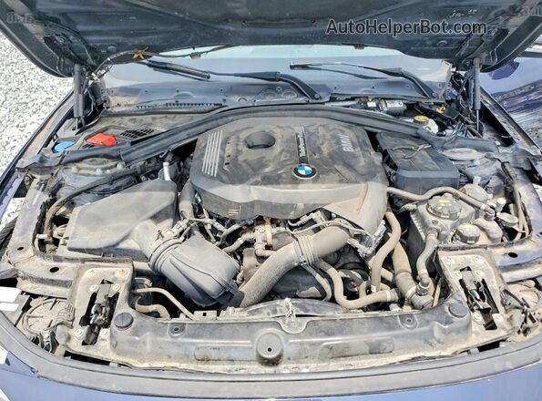 WBA4F9C57HG792076 2017 BMW 4 SERIES Blue Սալոնի հետևի տեսք
