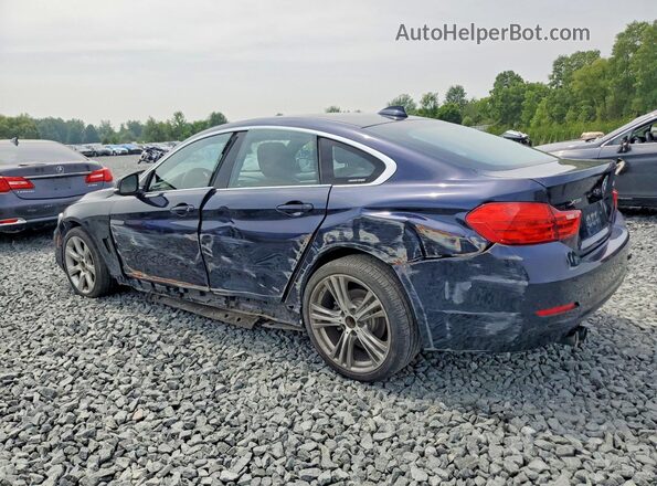 WBA4F9C57HG792076 2017 BMW 4 SERIES Blue Հետևի ձախ