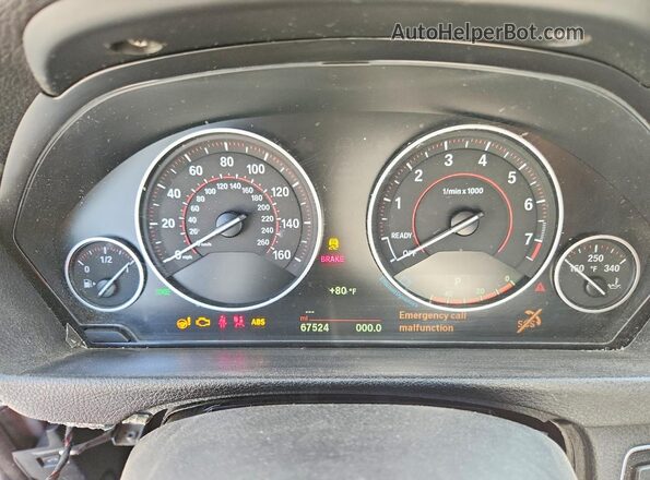 WBA4J1C07LCD64032 2020 BMW 4 SERIES Silver Вид щитка приладів