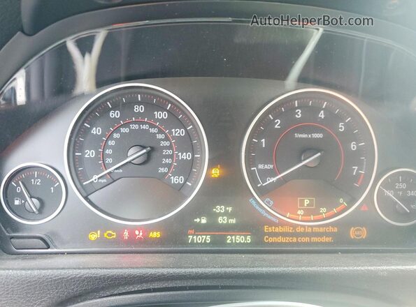 WBA4J1C50KBM13701 2019 BMW 4 SERIES Серый Вид щитка приборов
