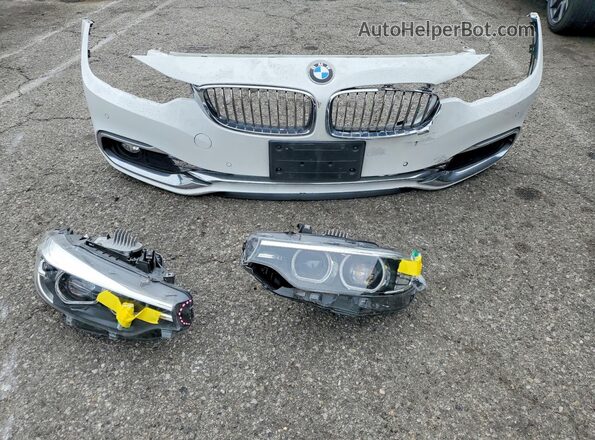 WBA4J1C50KBM18042 2019 BMW 4 SERIES White ძრავის განყოფილების ხედი
