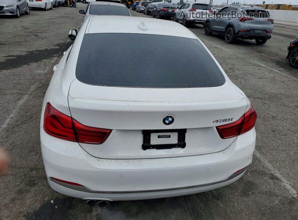 WBA4J1C50KBM18042 2019 BMW 4 SERIES White უკანა ხედი
