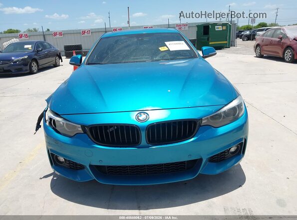 WBA4J1C52JBM11219 2018 BMW 4 SERIES Бирюзовый Вид щитка приборов