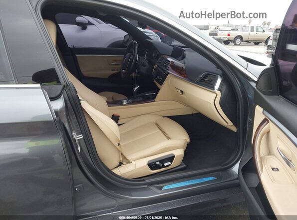 WBA4J1C53JBG78663 2018 BMW 4 SERIES Blue Widok wnętrza z przodu