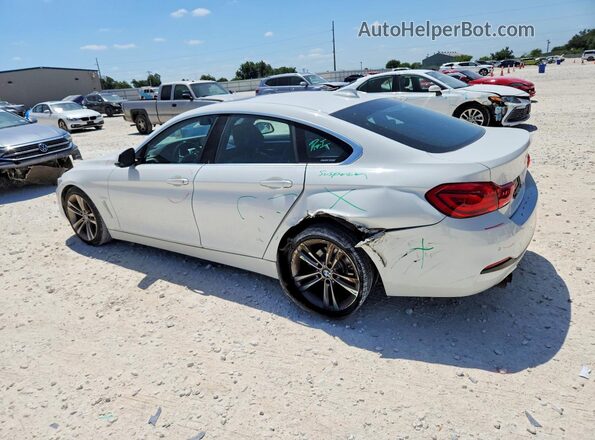 WBA4J1C54JBG76498 2018 BMW 4 SERIES White Trasero izquierdo