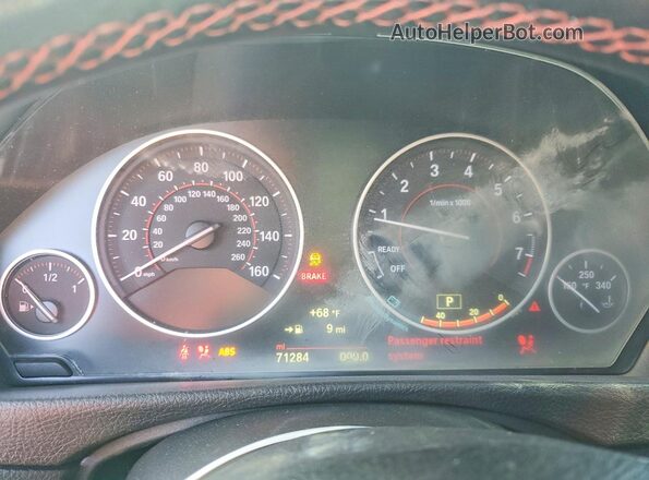 WBA4J1C54KBM12101 2019 BMW 4 SERIES Black Սարքավորումների վահանակի տեսք