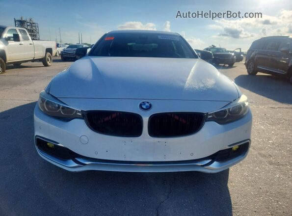 WBA4J1C54KBM15435 2019 BMW 4 SERIES White წინა ხედი
