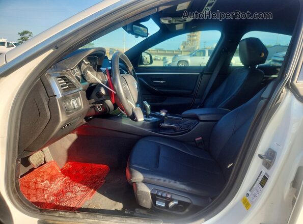 WBA4J1C54KBM15435 2019 BMW 4 SERIES White წინა სალონის ხედი