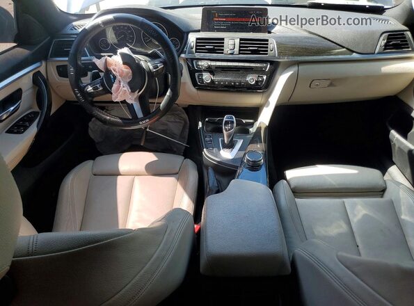 WBA4J1C56JBG77703 2018 BMW 4 SERIES Blue Вид панелі приладів