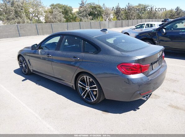 WBA4J1C56KBM13296 2019 BMW 4 SERIES Gray Trasero izquierdo