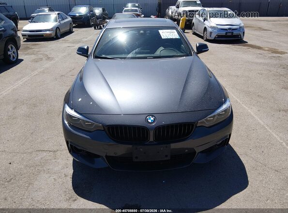 WBA4J1C56KBM13296 2019 BMW 4 SERIES Gray Vista del cuadro de instrumentos