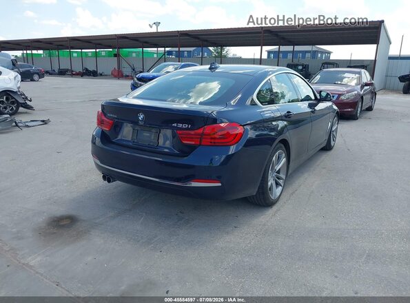 WBA4J1C57KBM18720 2019 BMW 4 SERIES Dark Blue Задняя правая четверть