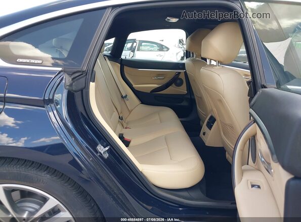 WBA4J1C57KBM18720 2019 BMW 4 SERIES Dark Blue Вид наклейки с VIN-кодом