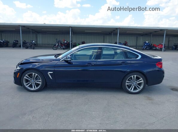 WBA4J1C57KBM18720 2019 BMW 4 SERIES Dark Blue Панорамный вид салона 360°