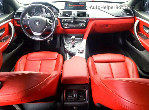 WBA4J1C59KBM15642 2019 BMW 4 SERIES White Dashboard view