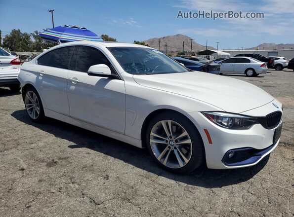 WBA4J1C59KBM16922 2019 BMW 4 SERIES Белый Передняя правая четверть