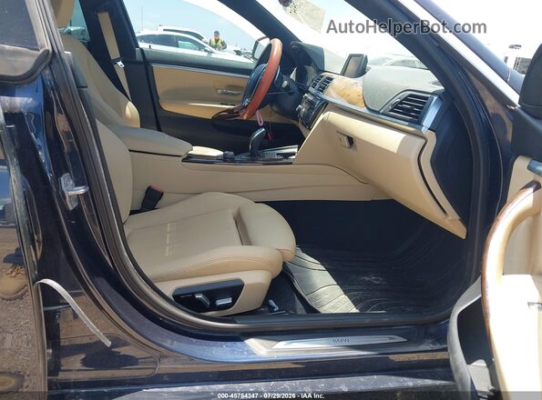 WBA4J1C5XJBG80541 2018 BMW 4 SERIES Dark Blue Вид салона спереди