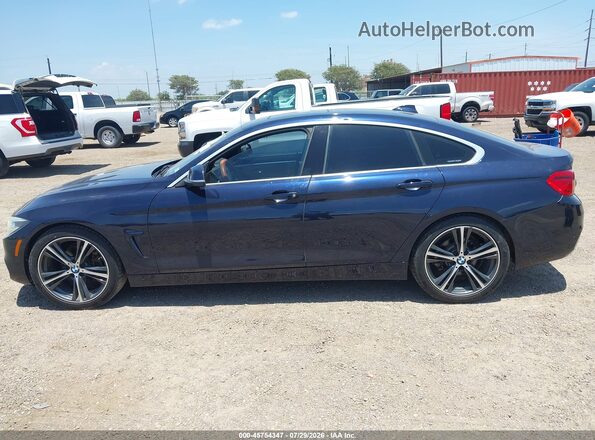 WBA4J1C5XJBG80541 2018 BMW 4 SERIES Dark Blue Панорамный вид салона 360°