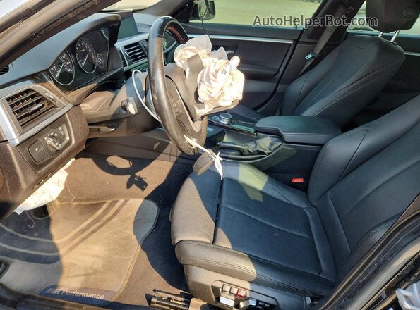 WBA4J3C00LBL11932 2020 BMW 4 SERIES Black Вид салону спереду