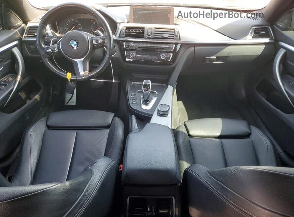 WBA4J3C03LBL11746 2020 BMW 4 SERIES Black წინა პანელის ხედი