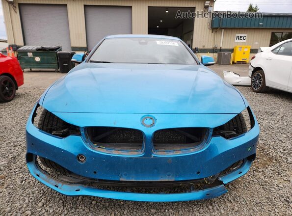 WBA4J3C50JBG95769 2018 BMW 4 SERIES Blue Դիմացի տեսք