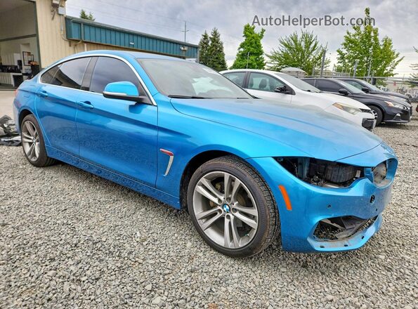 WBA4J3C50JBG95769 2018 BMW 4 SERIES Blue Առջևի աջ