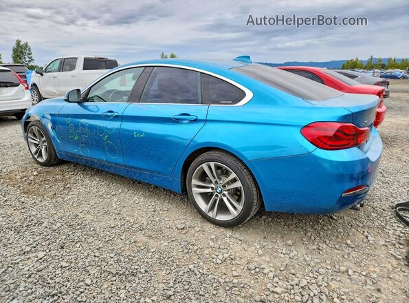 WBA4J3C50JBG95769 2018 BMW 4 SERIES Blue Հետևի ձախ