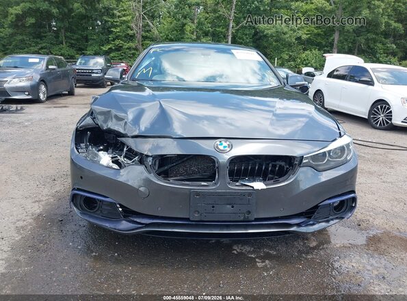 WBA4J3C52JBG96728 2018 BMW 4 SERIES Gray Vista del cuadro de instrumentos