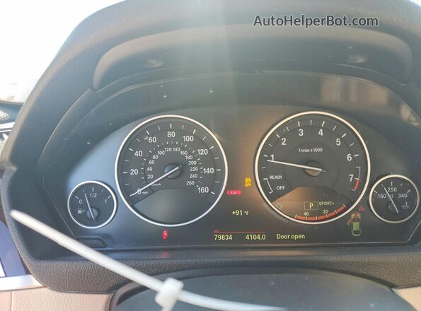 WBA4J3C52JBL03551 2018 BMW 4 SERIES Gray ხელსაწყოთა პანელის ხედი