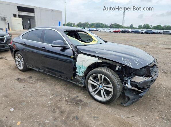 WBA4J3C56KBL07264 2019 BMW 4 SERIES Black წინა მარჯვენა