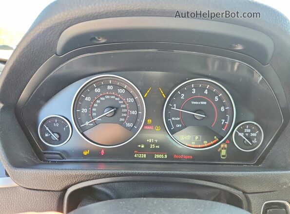 WBA4J3C57JBL04307 2018 BMW 4 SERIES Черный Вид щитка приборов