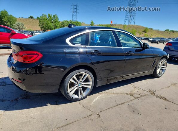 WBA4J3C57JBL04307 2018 BMW 4 SERIES Черный Задняя правая четверть