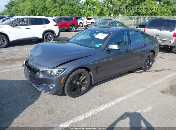 WBA4J3C58JBG96569 2018 BMW 4 SERIES Серый Передняя левая четверть