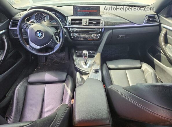 WBA4J3C58KBL08285 2019 BMW 4 SERIES Black წინა პანელის ხედი