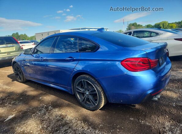 WBA4J3C59KBL05816 2019 BMW 4 SERIES Blue Rear left