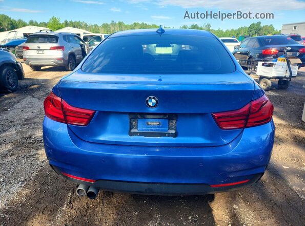 WBA4J3C59KBL05816 2019 BMW 4 SERIES Blue Rear view