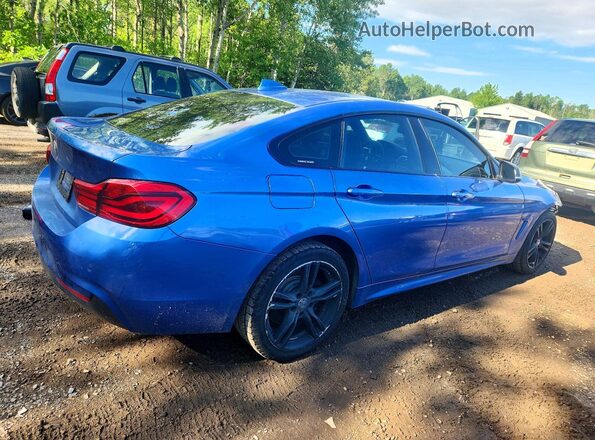 WBA4J3C59KBL05816 2019 BMW 4 SERIES Blue Rear right